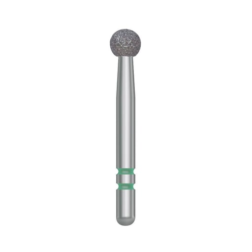 Premier Dental 2015017 Two Striper FG #135F Round Fine Grit Diamond Burs 5/Pk
