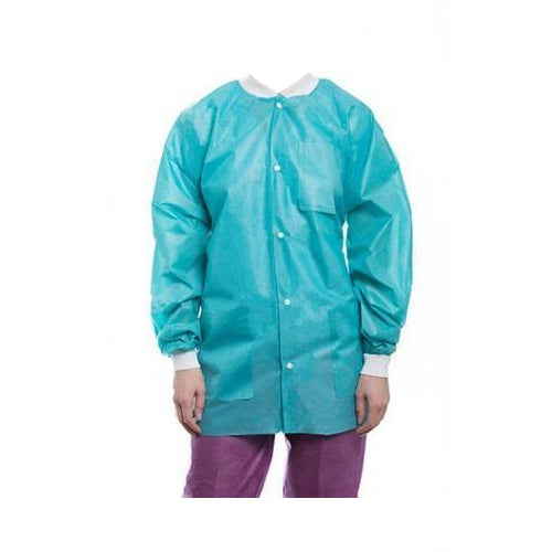 ValuMax 3530TES Easy-Breathe Jackets Small Teal SMS Fabric 10/Pk