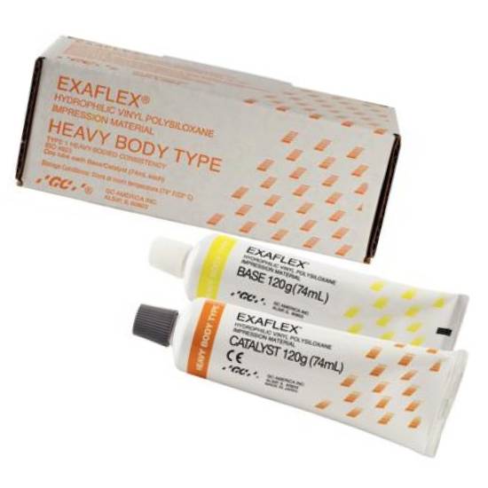 GC 138220 ExaFlex VPS Material Heavy Body Clinic Package 74mL