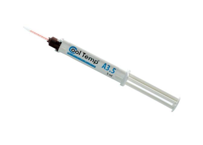 Coltene Whaledent C5825 Cool Temp Natural Automix A3.5 Syringes 2/Pk 8 Mixing Tips