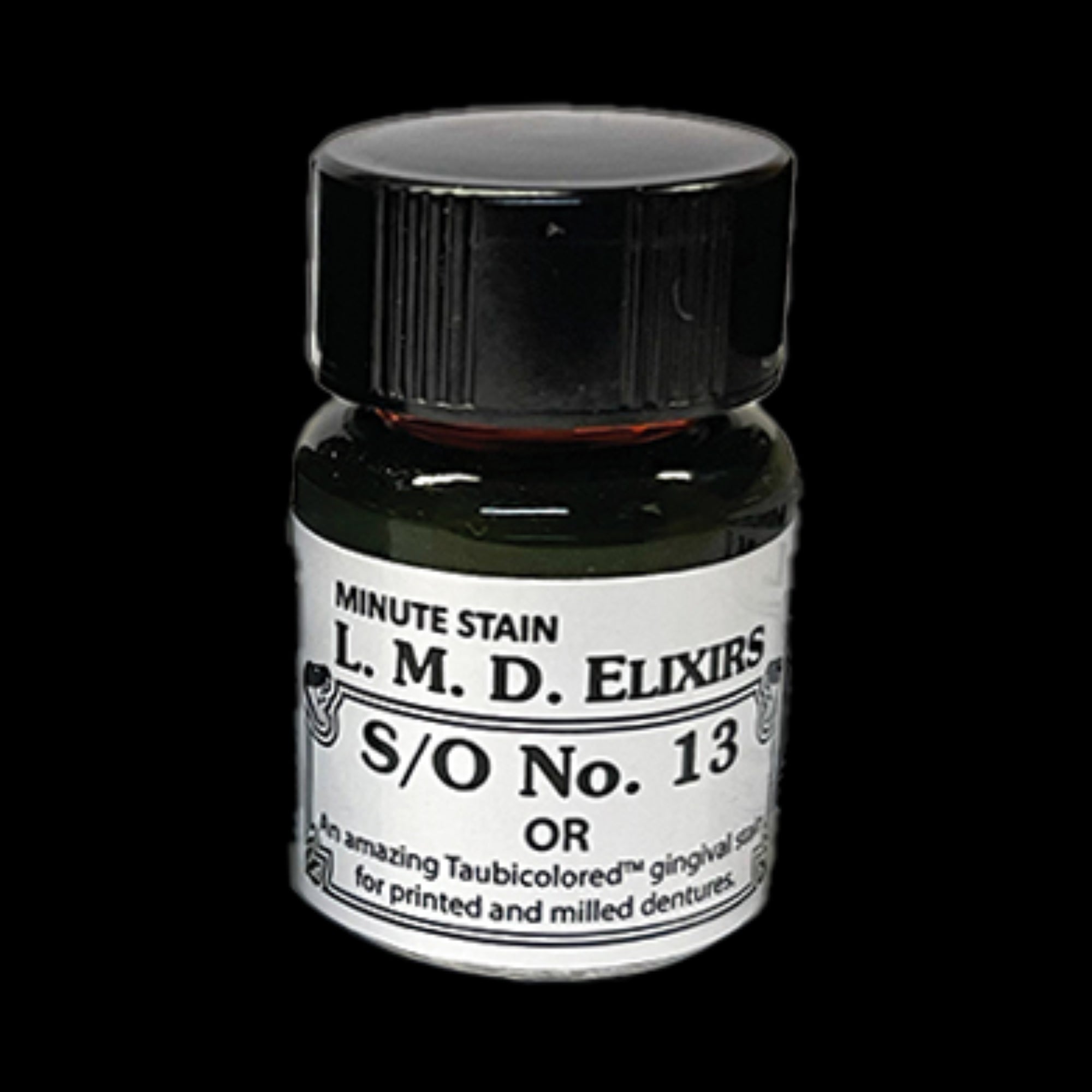 Taub 01-2530 L.M.D. Elixirs S/O NO.13 OR Dental Liquid 12mL Bottle