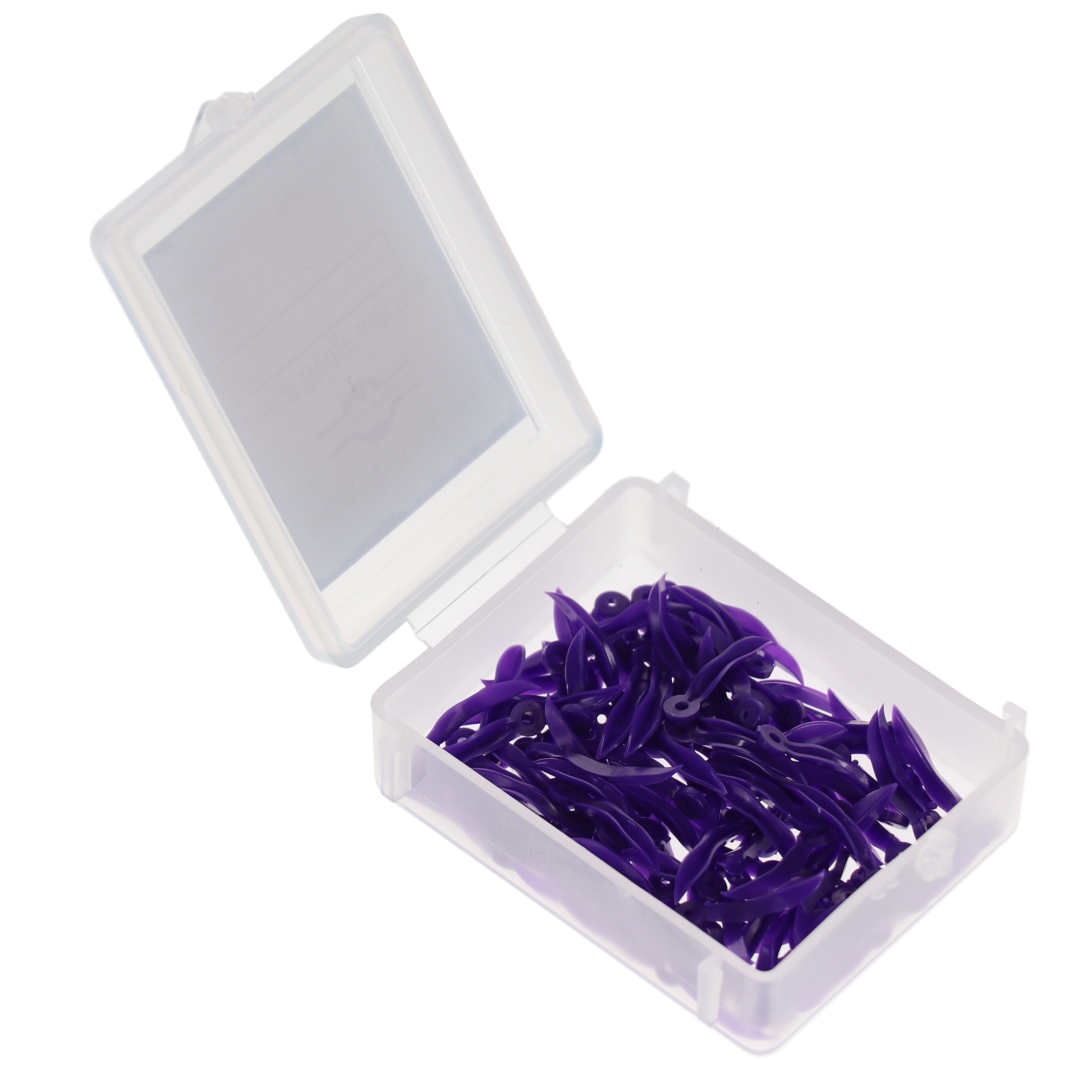 House Brand Dentistry 101256 HSB Dental Matrix Wedges with Hole Large 17mm Plastic Purple 100/Pk