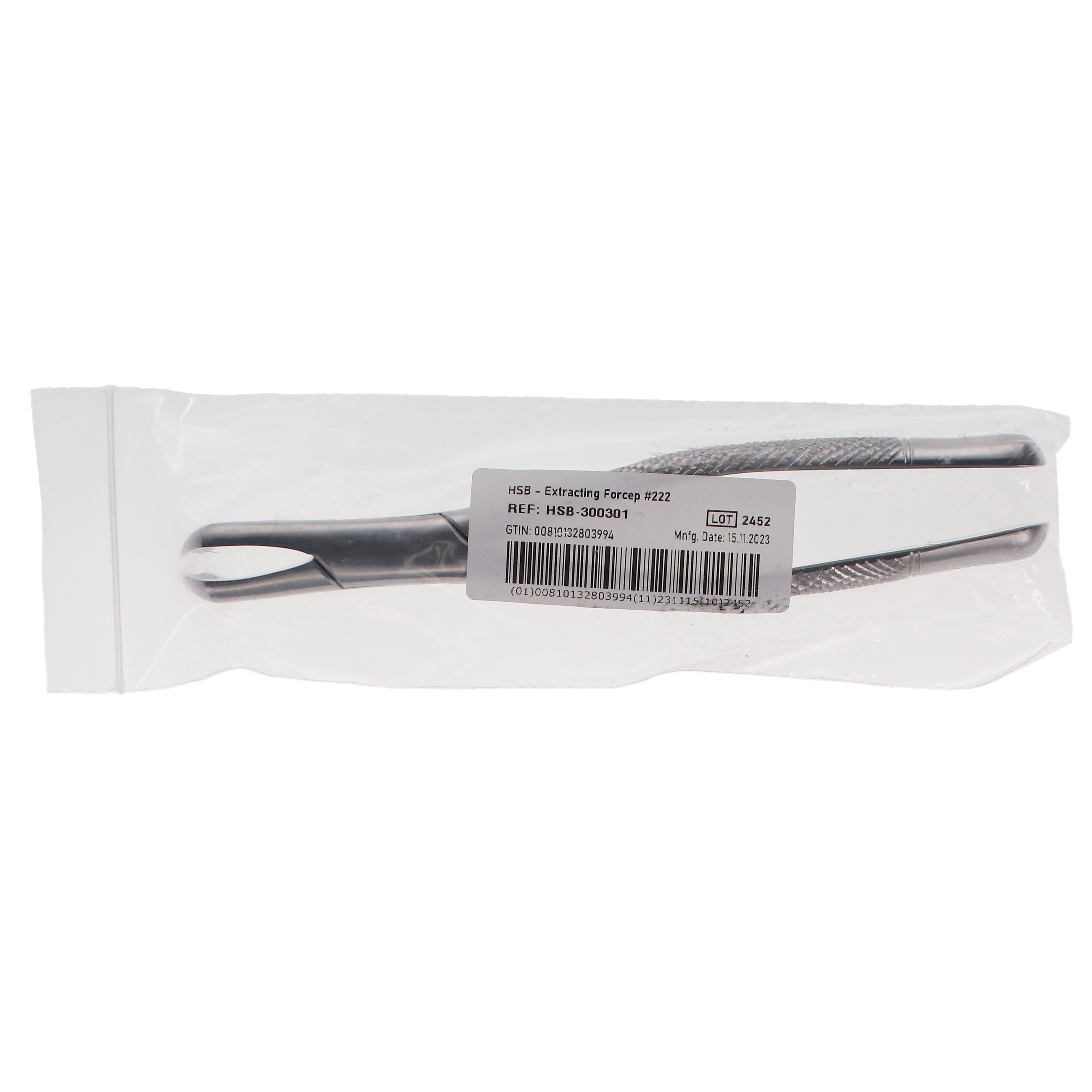 House Brand Dentistry 300301 HSB Dental Extraction Forceps #222