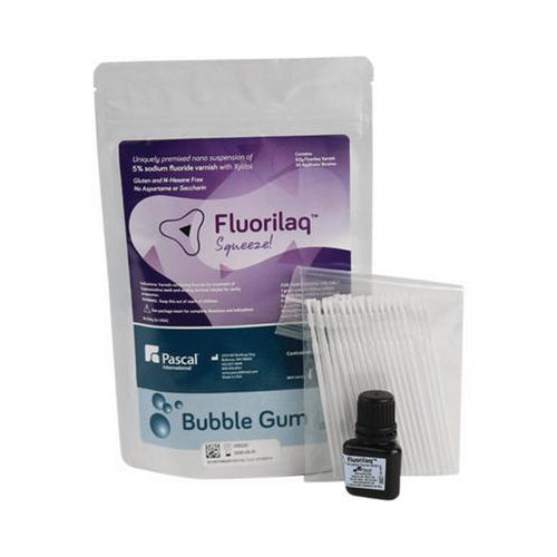 Pascal 10-420 Fluorilaq Squeeze Dental Varnish Bubblegum 9.2 mL EXP Feb 2026