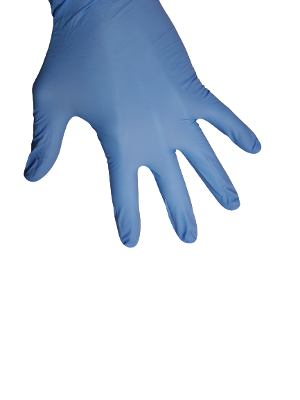 Kendall Healthcare NLG200 Ambitex Nitrile Exam Gloves Large 100/Bx