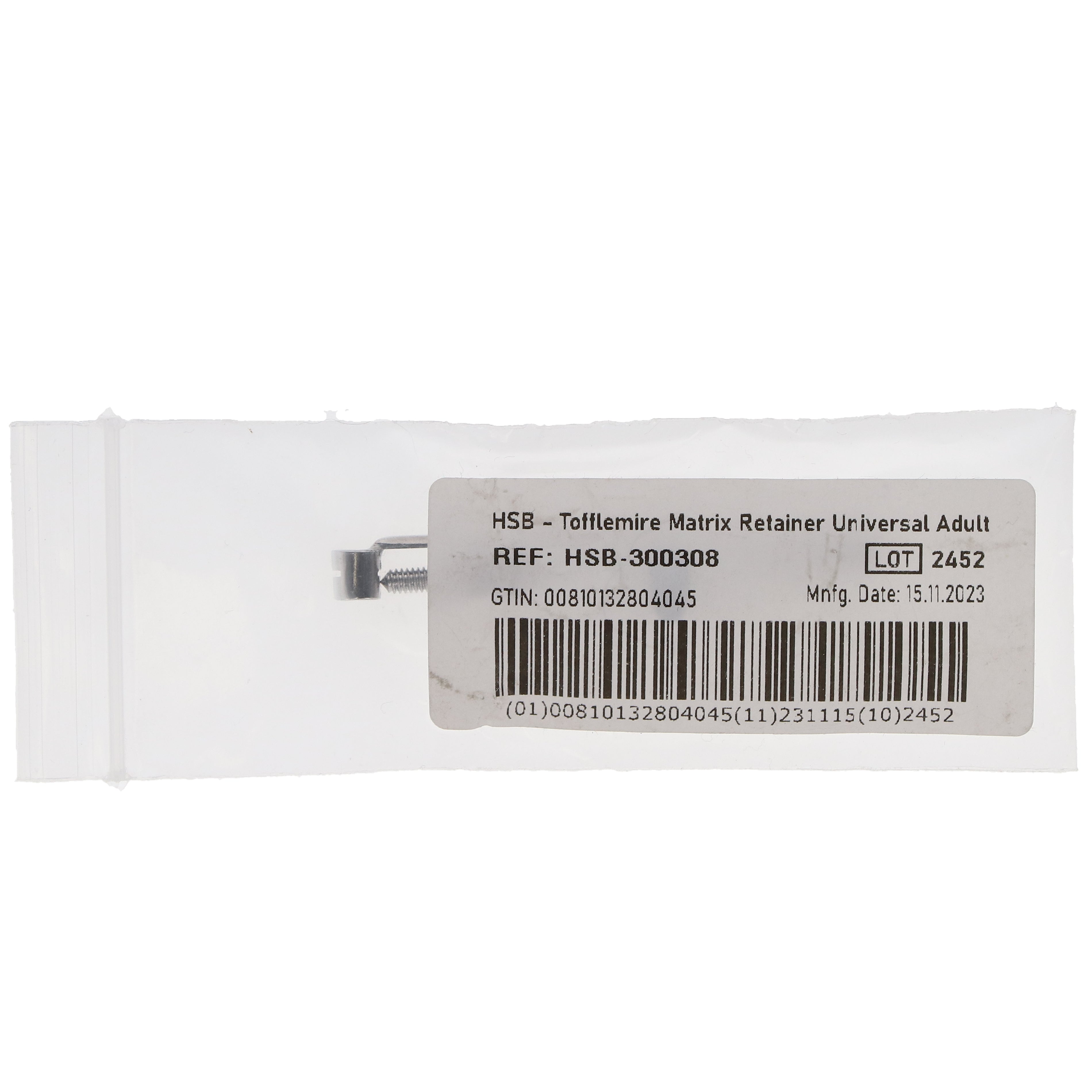 House Brand Dentistry 300308 HSB Tofflemire Matrix Retainer Universal Adult