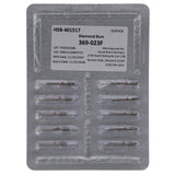 House Brand Dentistry 401517 FG 369-023F Football Fine Grit Diamond Burs 10/Pk