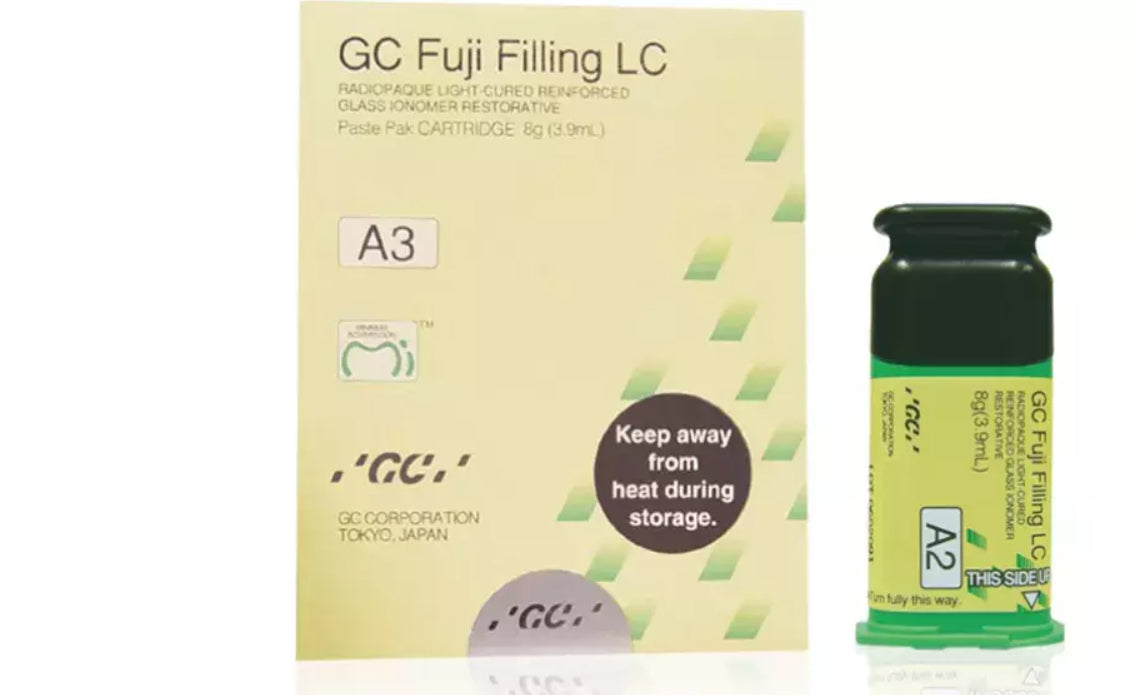 GC 002476 Fuji Filling LC Glass Ionomer Restorative A3 8gm