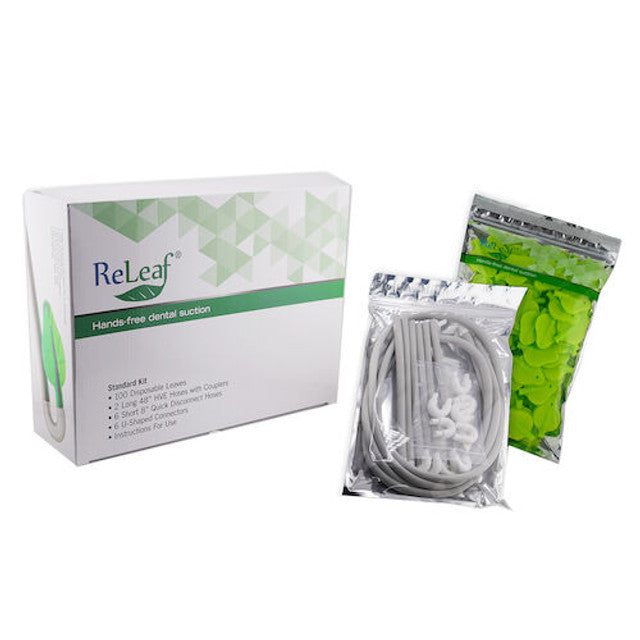 Releaf RLF10035 Ivory ReLeaf HVE Saliva Ejector Standard Kit 66075335