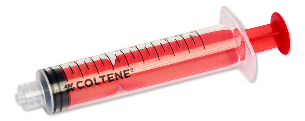 Coltene Whaledent 60011173 CanalPro Color Syringes Red 50/Pk 10 mL