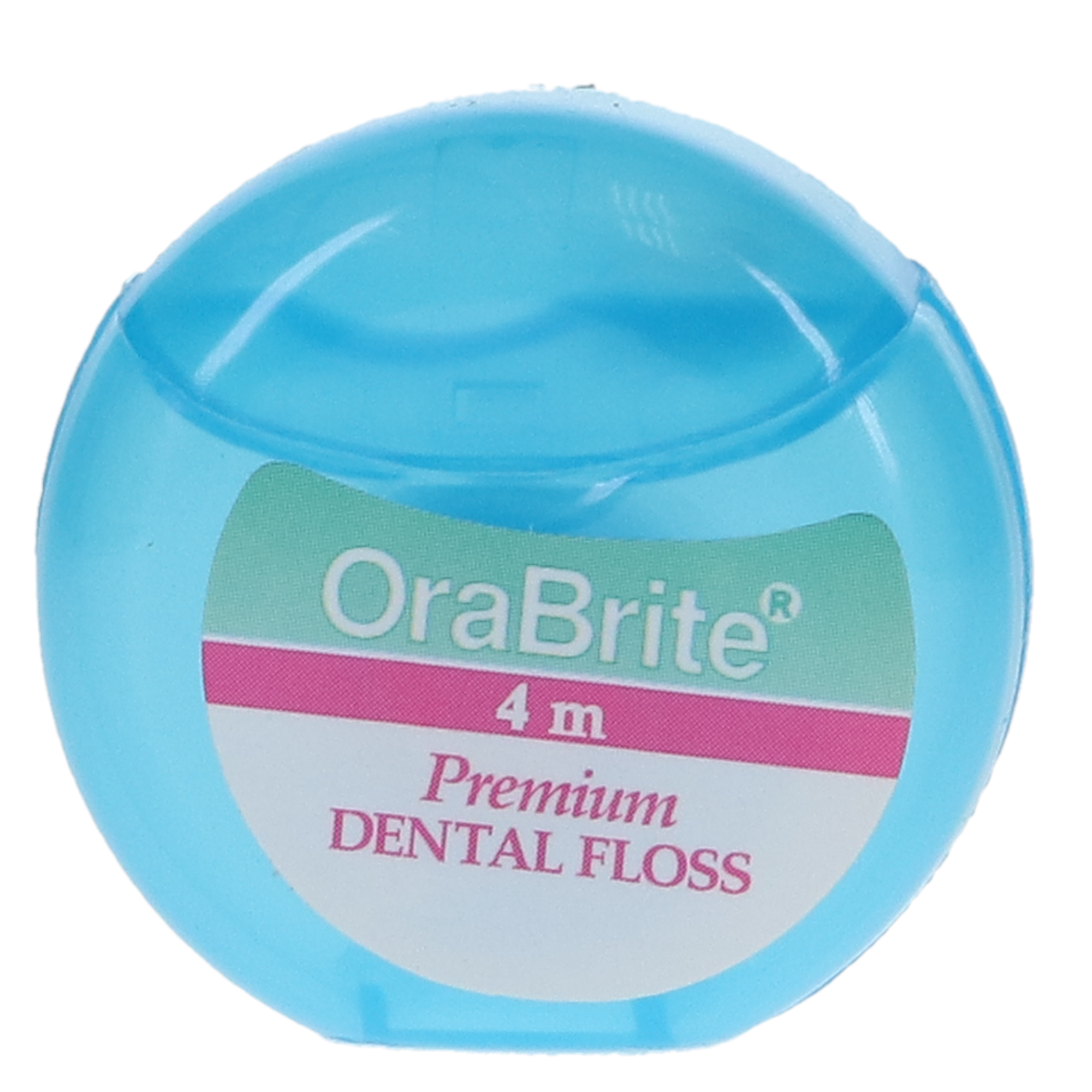 House Brand 48038 Patient Size Wax Dental Floss PTFE Premium Mint 4m 144/Cs