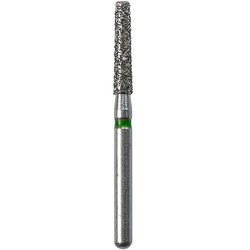 Mydent 847-016C-5 Defend FG Flat End Taper Coarse Grit Diamond Burs 5/Pk