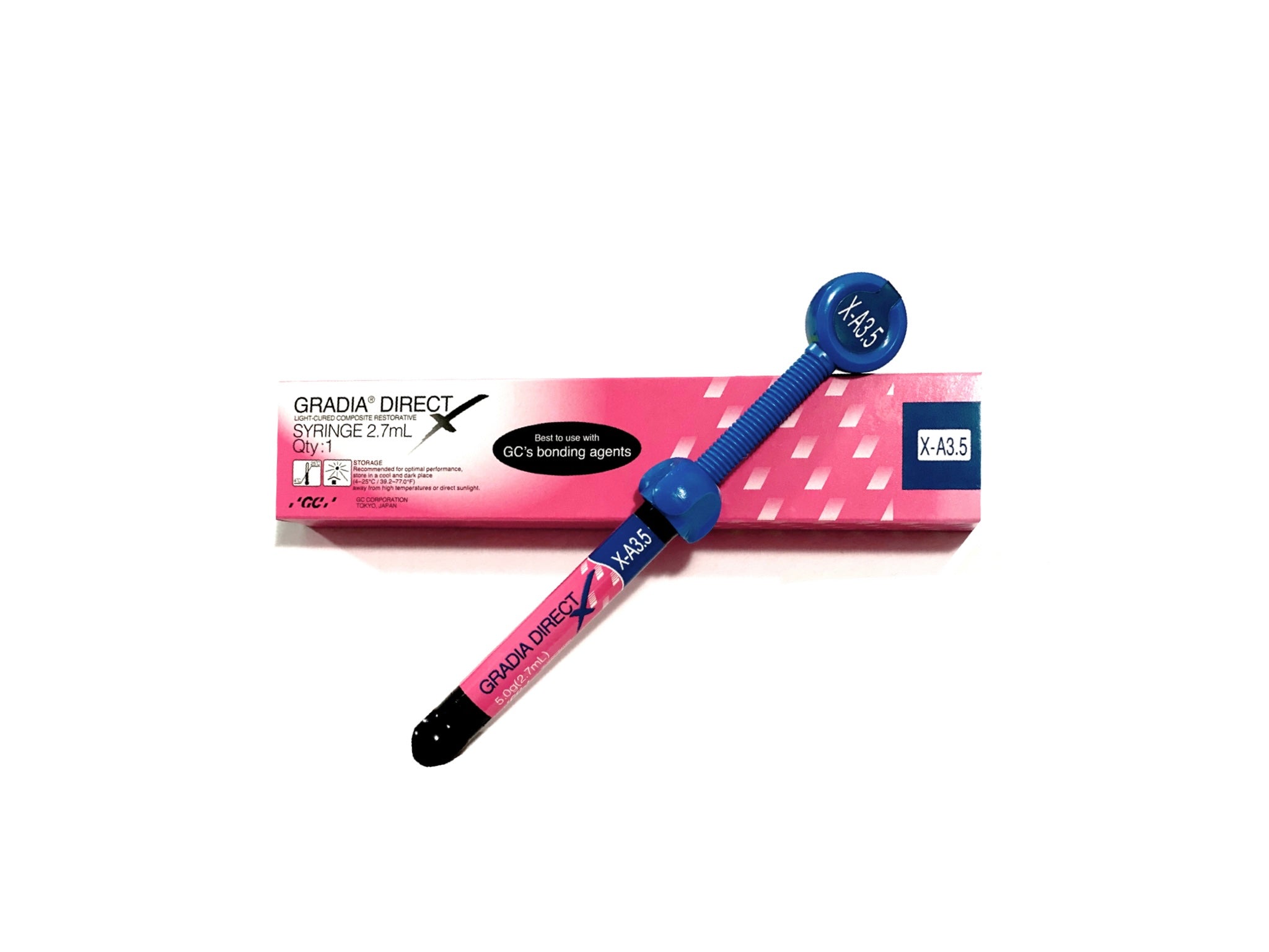 GC 011961 Gradia Direct X Universal Dental Composite Syringe X-A3.5 LA