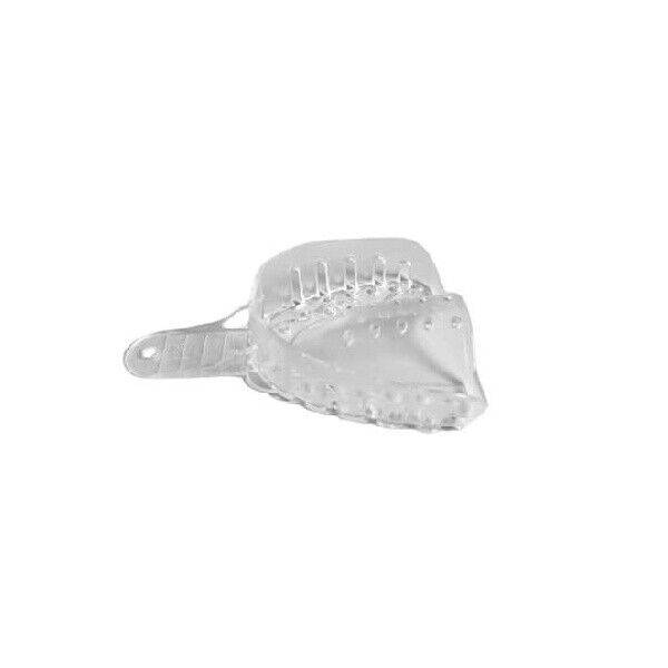 Plasdent ITC-LU Impression Trays #1 Large Upper Crystal Clear 12/Pk