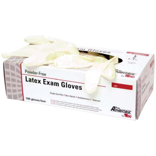 Pro Advantage P359101 Latex Exam Glove Powder Free Extra Small 100/Bx