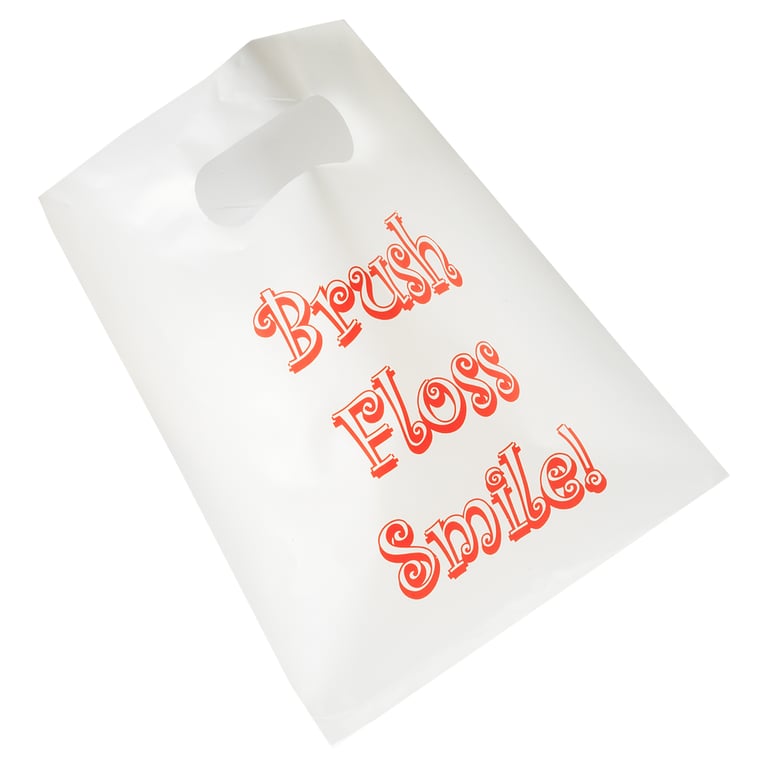 Plak Smacker 40232 Dental Patient Economy Bags Plastic 144/Pk
