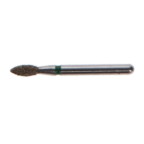 House Brand Dentistry 401505 HSB FG 368-018C Football Shaped Coarse Grit Diamond Burs 10/Pk