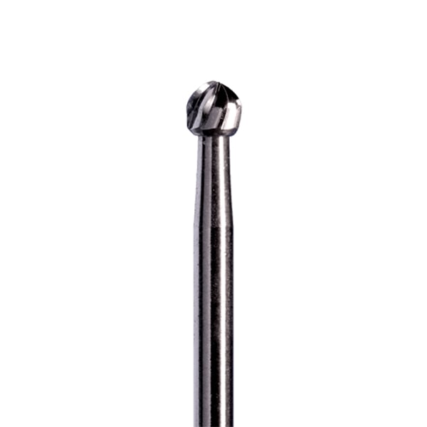 Quala Q2060154 FG #8 Round Carbide Burs 10/Pk