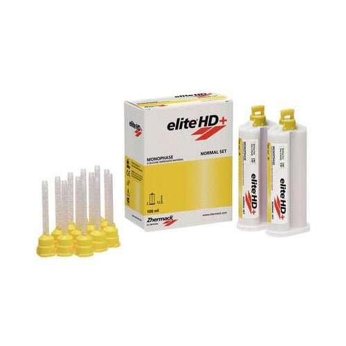 Zhermack C202020 Elite HD+ Monophase A-Silicone Material Regular Set 2/Pk 50ml