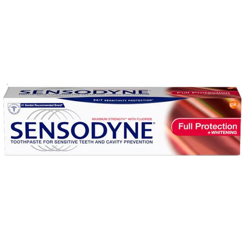 GlaxoSmithKline 08379 Sensodyne Full Protection Toothpaste 12/Pk 4 oz