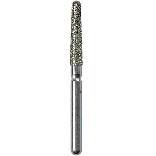 Mydent 856-018M-5 Defend Round End Taper Medium Grit Diamond Burs 5/Pk