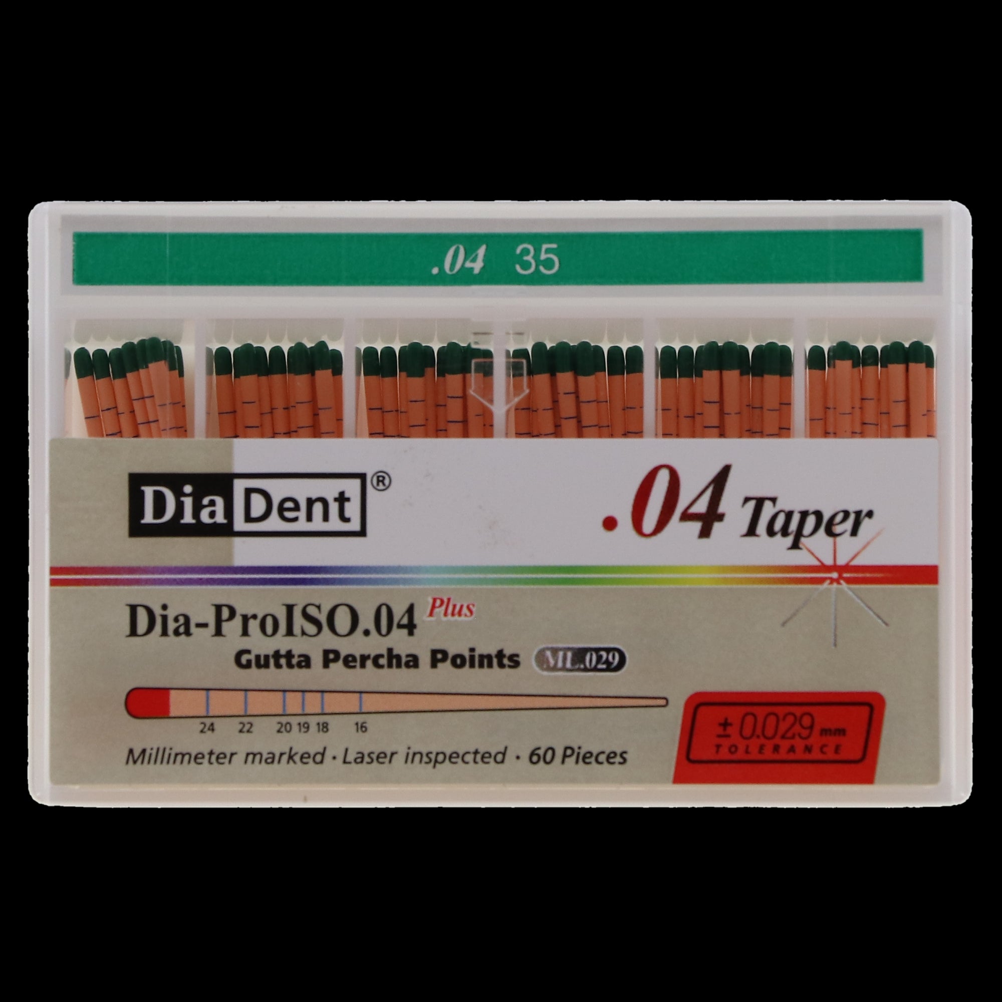 Dia ML114-607 Dia-ProISO GT .04 #35 60/Box