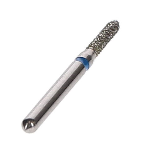 House Brand Dentistry 401902 HSB FG 877-012M Beveled Cylinder Medium Grit Diamond Burs 10/Pk
