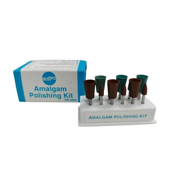 Shofu Dental 0309 Amalgam Polishing Kit FG Plastic 12/Pk
