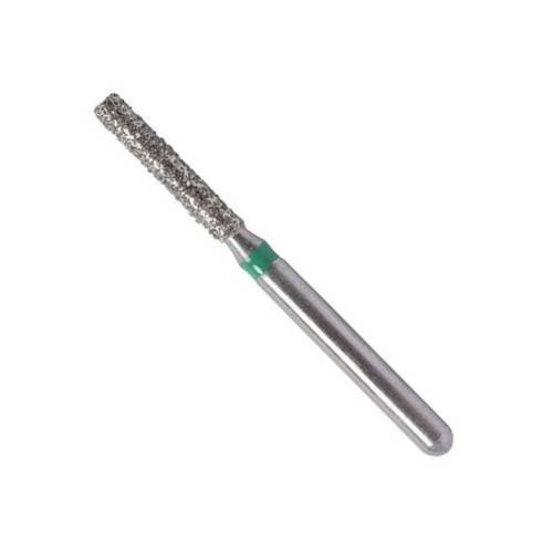 Coltene Whaledent R836RC012FG Alpen FG #836R-012 Modified Shoulder Cylinder Coarse Grit Diamond Burs 5/Pk