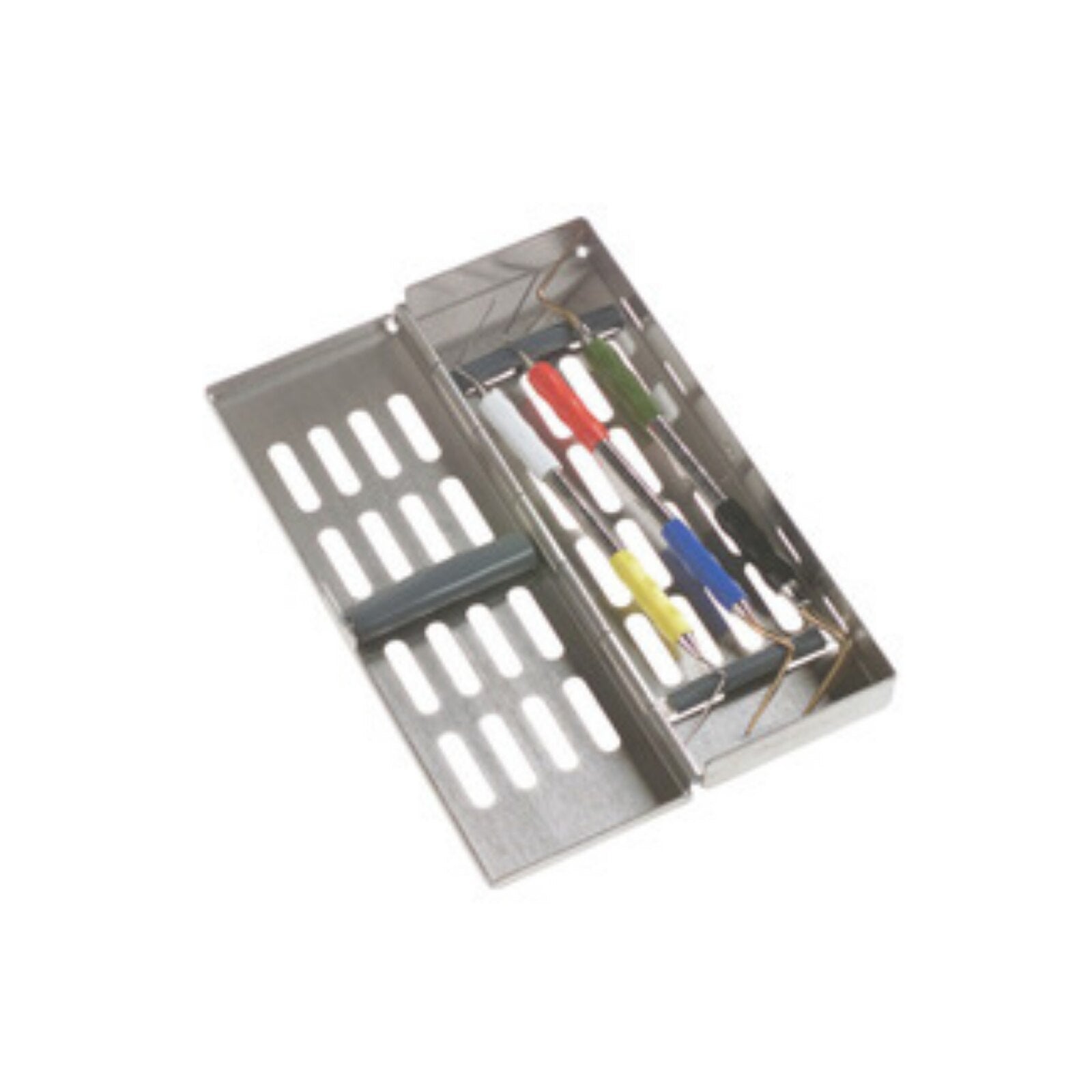 Miltex Instrument 3-082008 Slimline Sterilization Cassette 7 Instruments 8