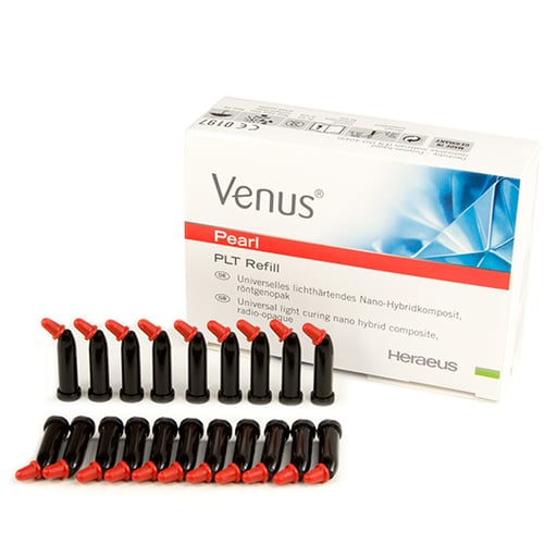 Kulzer 66048161 Venus Pearl Dental Composite PLT C2 20/Pk 0.2gm