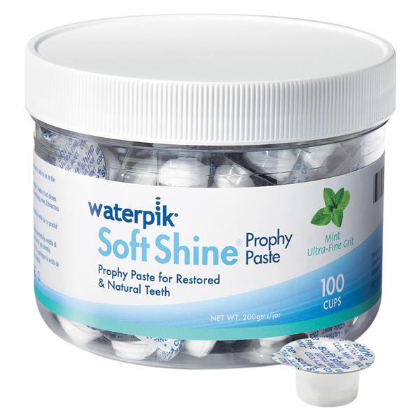 WaterPik 20008940 Soft Shine Prophy Paste Ultra Fine Mint 100/Pk