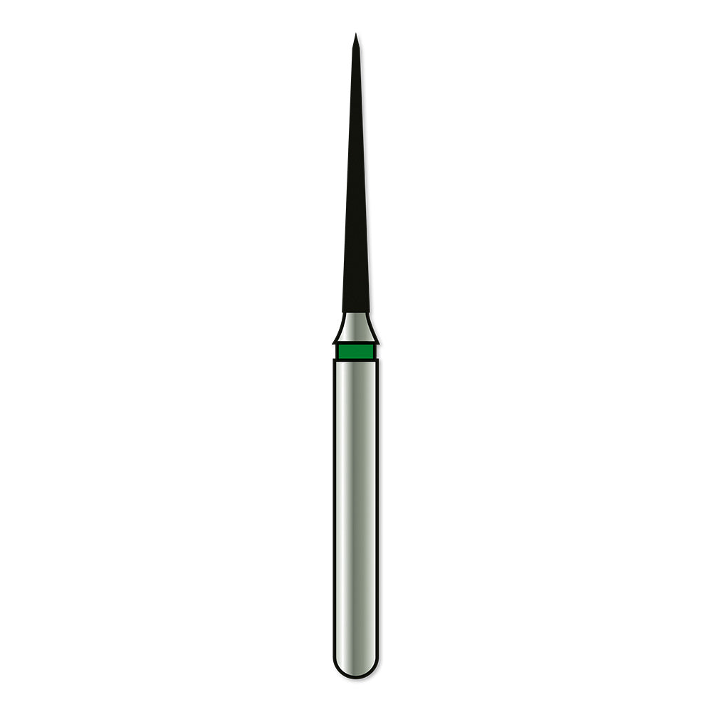 Coltene Whaledent X859C012 Alpen x1 FG #859.012 Pointed Cone Shaped Coarse Grit Diamond Burs 25/Pk