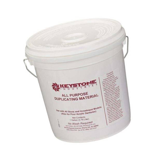 Keystone 1310315 Key-Dup All-Purpose Duplicating Dental Material 5 Gallon