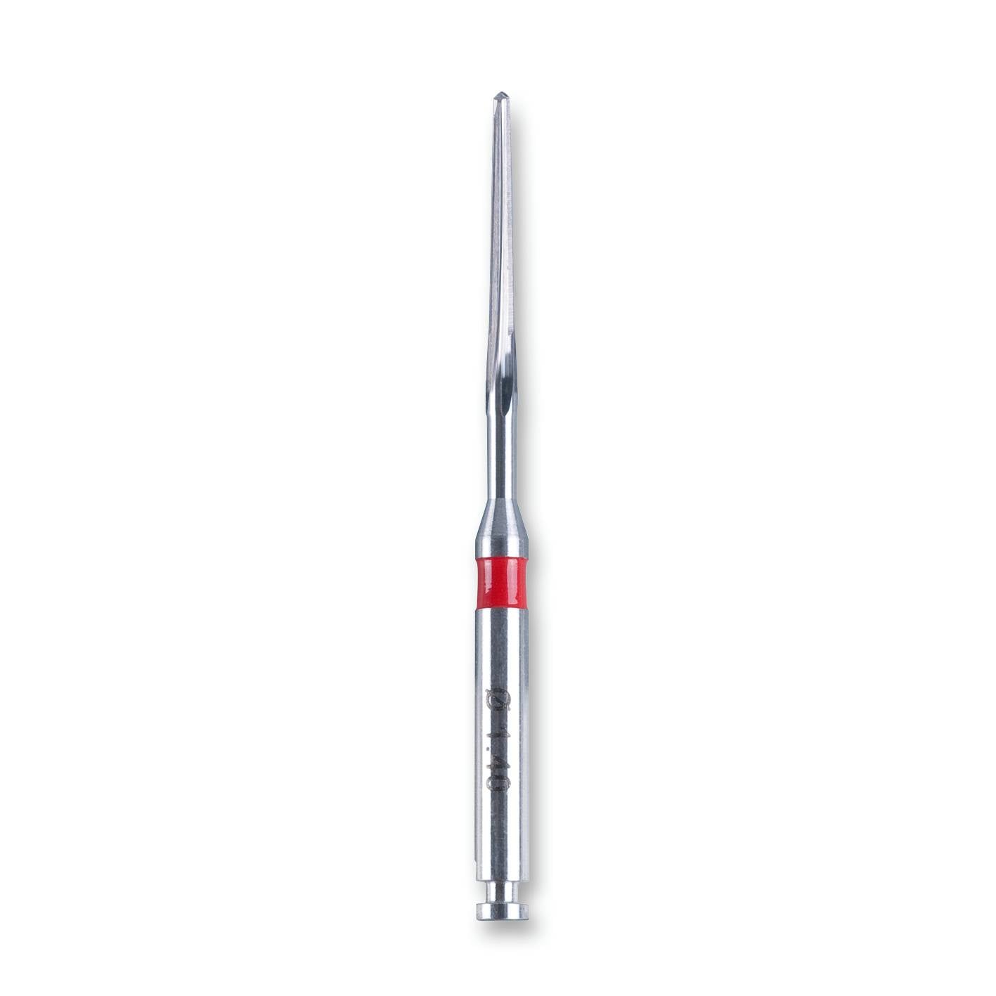 Itena DFR4-115 Cylindro-Conical Endodontic Dental Drills Kit Red 4/Pk