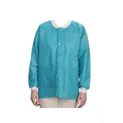 ValuMax 3630TE4XL ExtraSafe Lab Jackets Teal 4XL 10/Pk