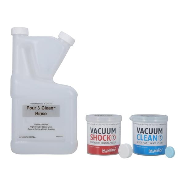 Palmero 3546K Shock & Clean Evacuation System Cleaner Starter Kit