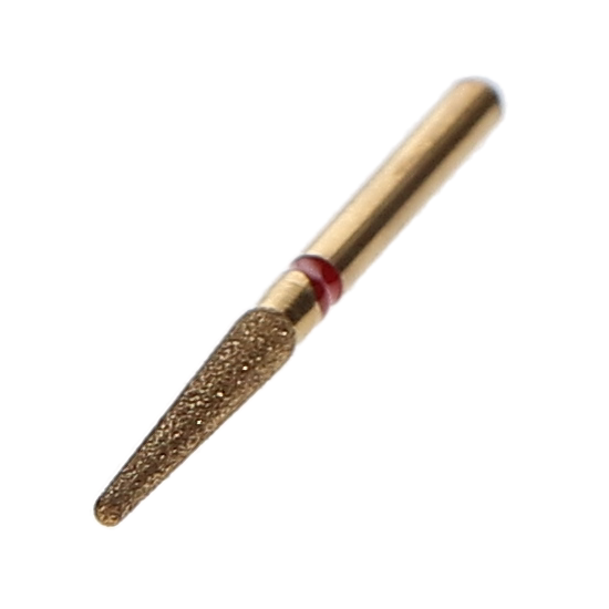 House Brand Dentistry 401958 HSB FG 850-018F Precision Zirconia Round End Taper Fine Grit Diamond Burs 5/Pk