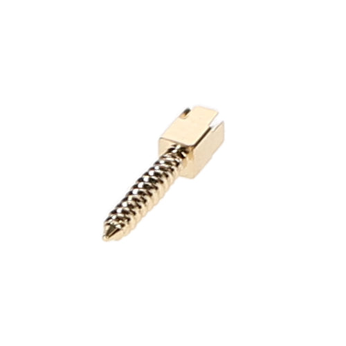 House Brand Dentistry 400017 HSB Gold Plated Screw Posts M2 #2 Medium 9.3mm 12/Pk