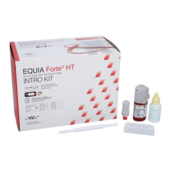 Equia Forte HT Glass Ionomer Bulk Fill Capsule A1 Introductory Kit EXP Jun 2026
