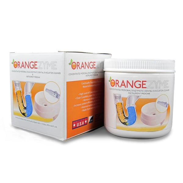 Cory Laboratories OZ40 Orangezyme Concentrated Enzymatic Dental Evacuation Cleaner 40oz