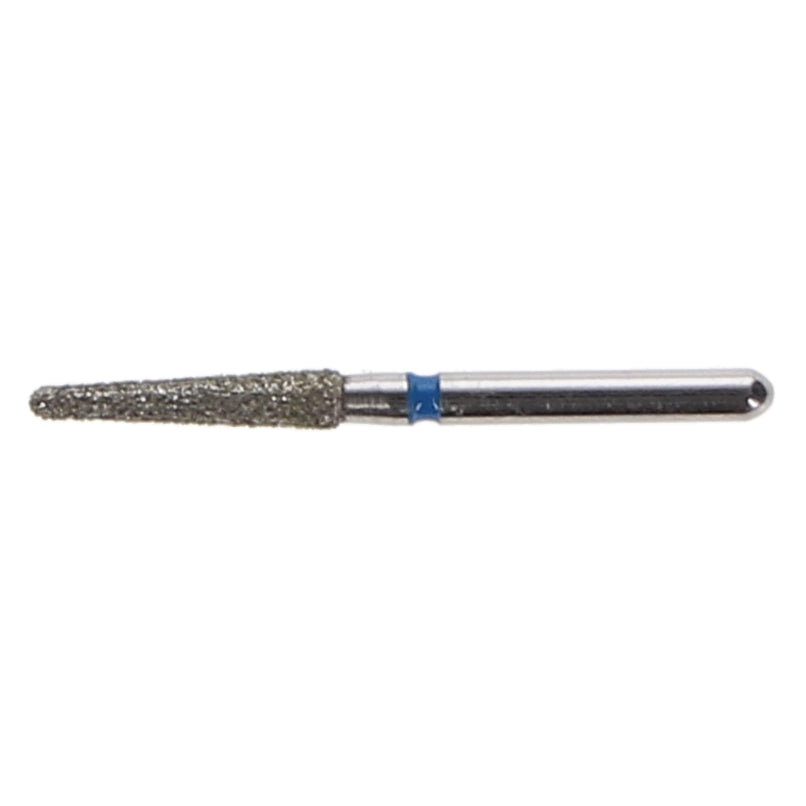 House Brand Dentistry 401688 HSB FG 856L-018M Long Round End Taper Medium Grit Diamond Burs 10/Pk