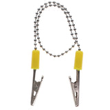 House Brand Dentistry 101264 HSB Dental Patient Bib Clips Chain Yellow 3/Pk