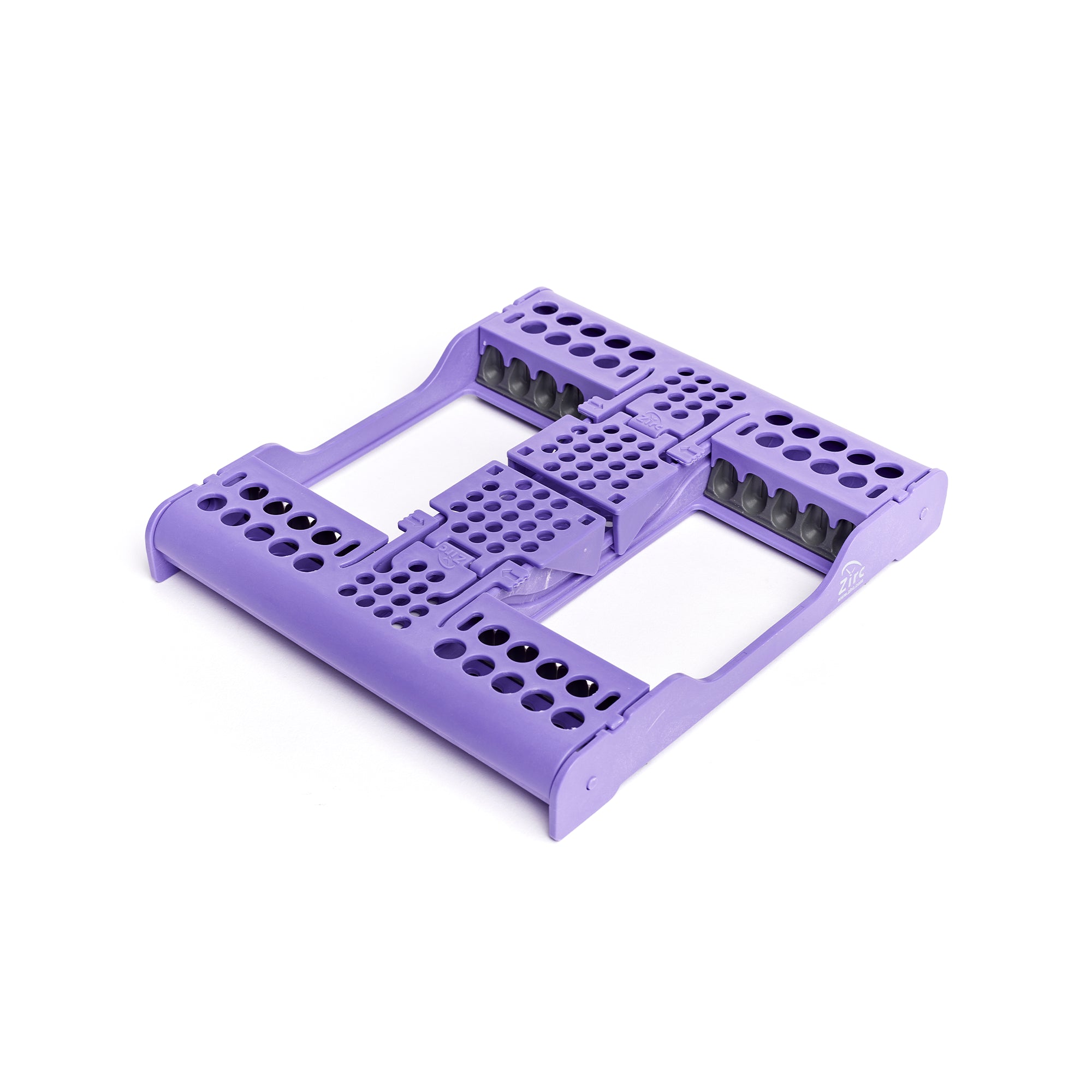 Zirc Dental 50Z930R E-Z Jett Sterilization Cassette 10 Place Neon Purple