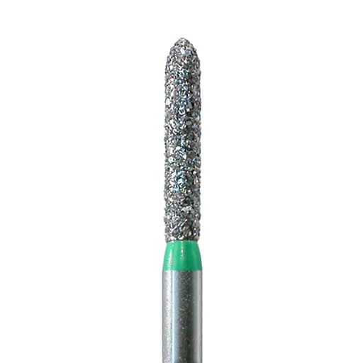 Microcopy 1804.8C NeoDiamond FG #1804.8 Modified Beveled Cylinder Coarse Diamond Burs 25/Pk