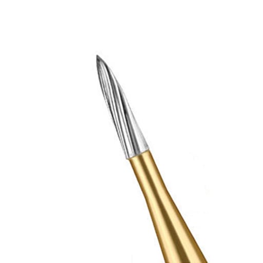 Mark3 389510 FG #7901 12-Blade Needle Shaped Trimming & Finishing Carbide Burs 10/Pk