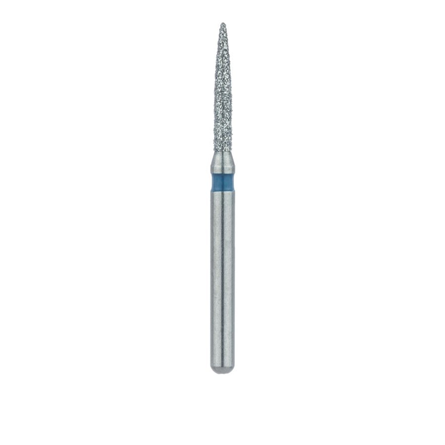 Meisinger 888-012-FG Flame FG Medium Grit Diamond Burs 5/Pk