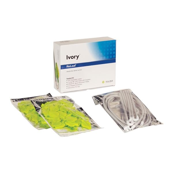Kulzer 66075335 Ivory ReLeaf HVE Dental Vacuum System Standard Kit