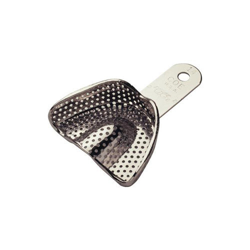 GC 260141 Coe Metal Perforated Impression Tray Extra Small Pedodontic #14 Upper