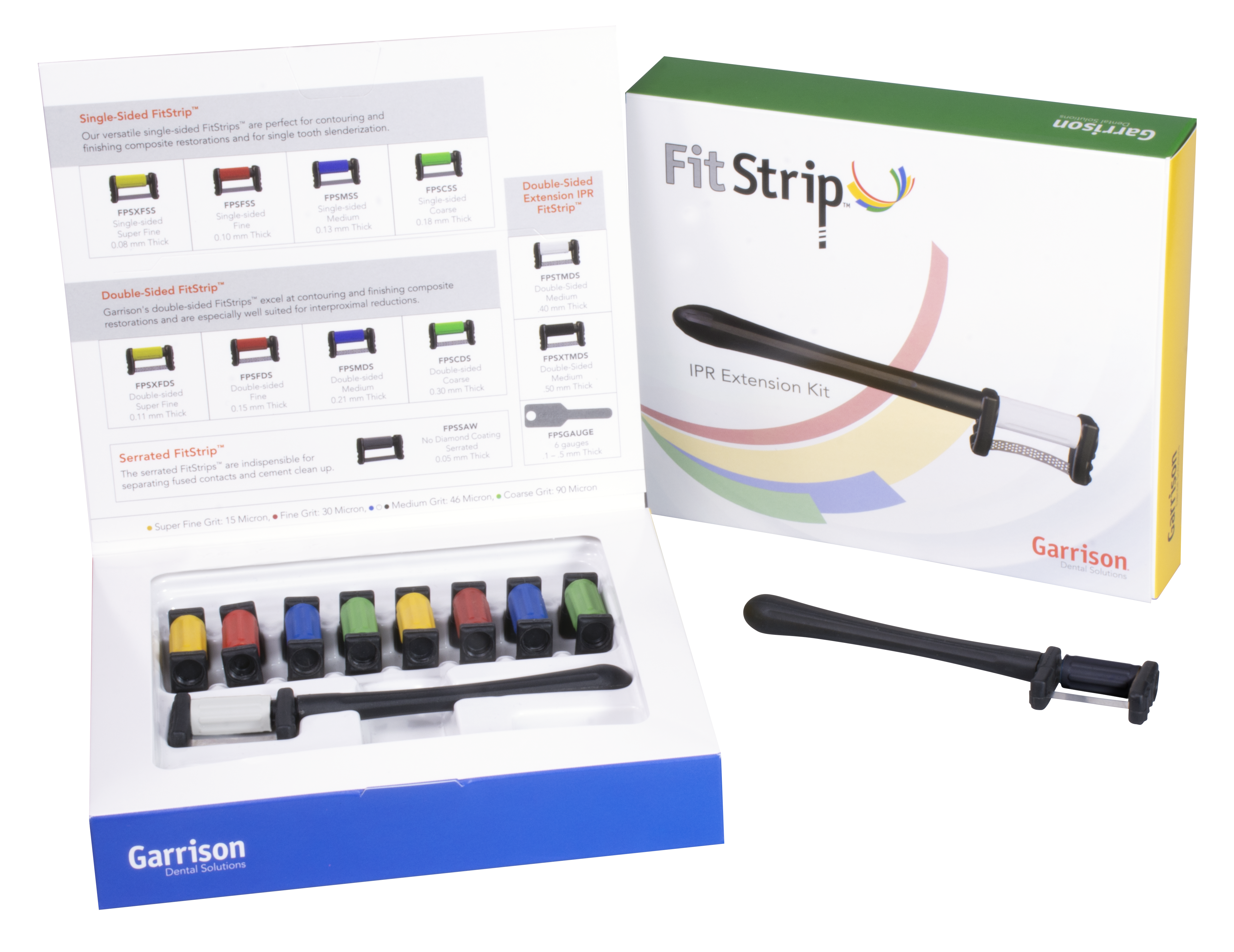 Garrison FPSK05 FitStrip IPR Interproximal Extension Dental Kit – MVP ...
